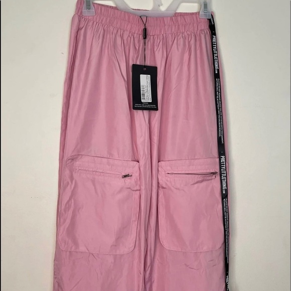 Pretty little thing pink cargo pants - Picture 2 of 4